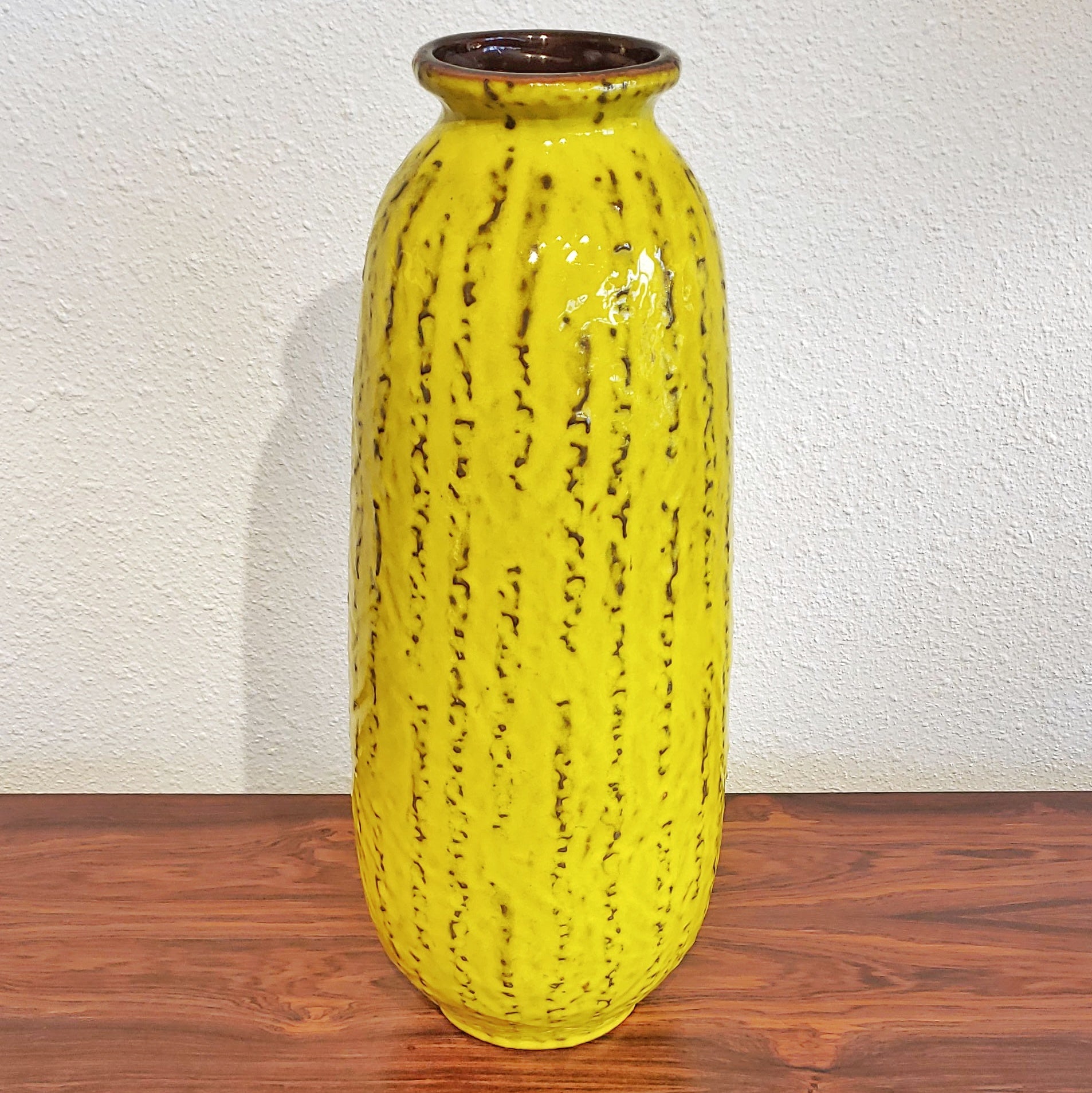 1960s CARSTENS TÖNNIESHOF ‘ATELIER’ SERIES VASE Nr. 112 (46 cm; RARE)