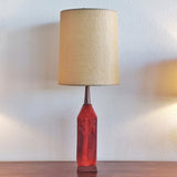 CANADIAN STUDIO POTTERY TABLE LAMP (UNSIGNED)