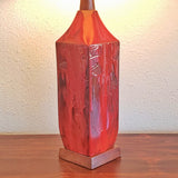 CANADIAN STUDIO POTTERY TABLE LAMP (UNSIGNED)