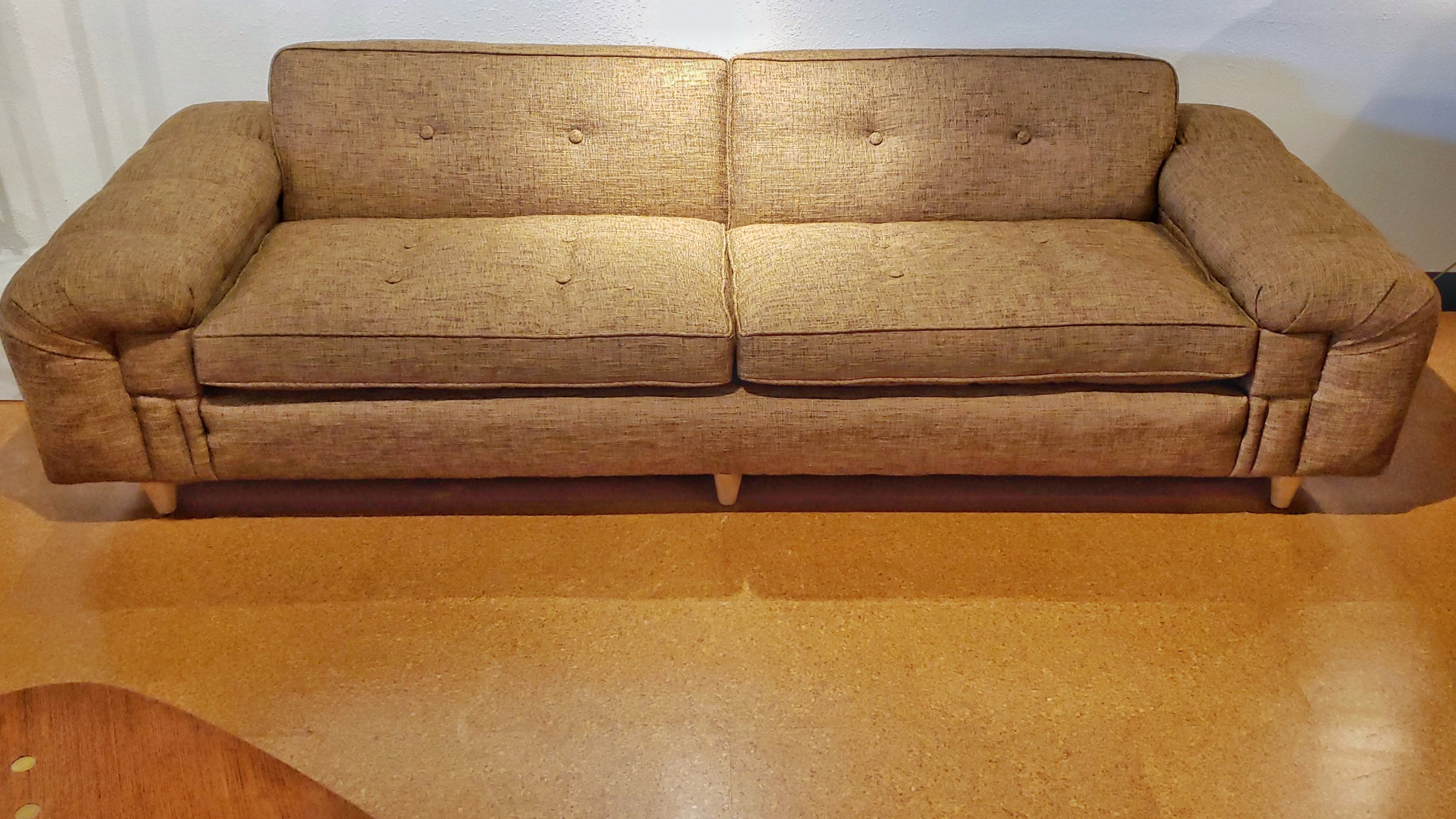 ’50s VINTAGE KARPEN SOFA (NEW UPHOLSTERY)