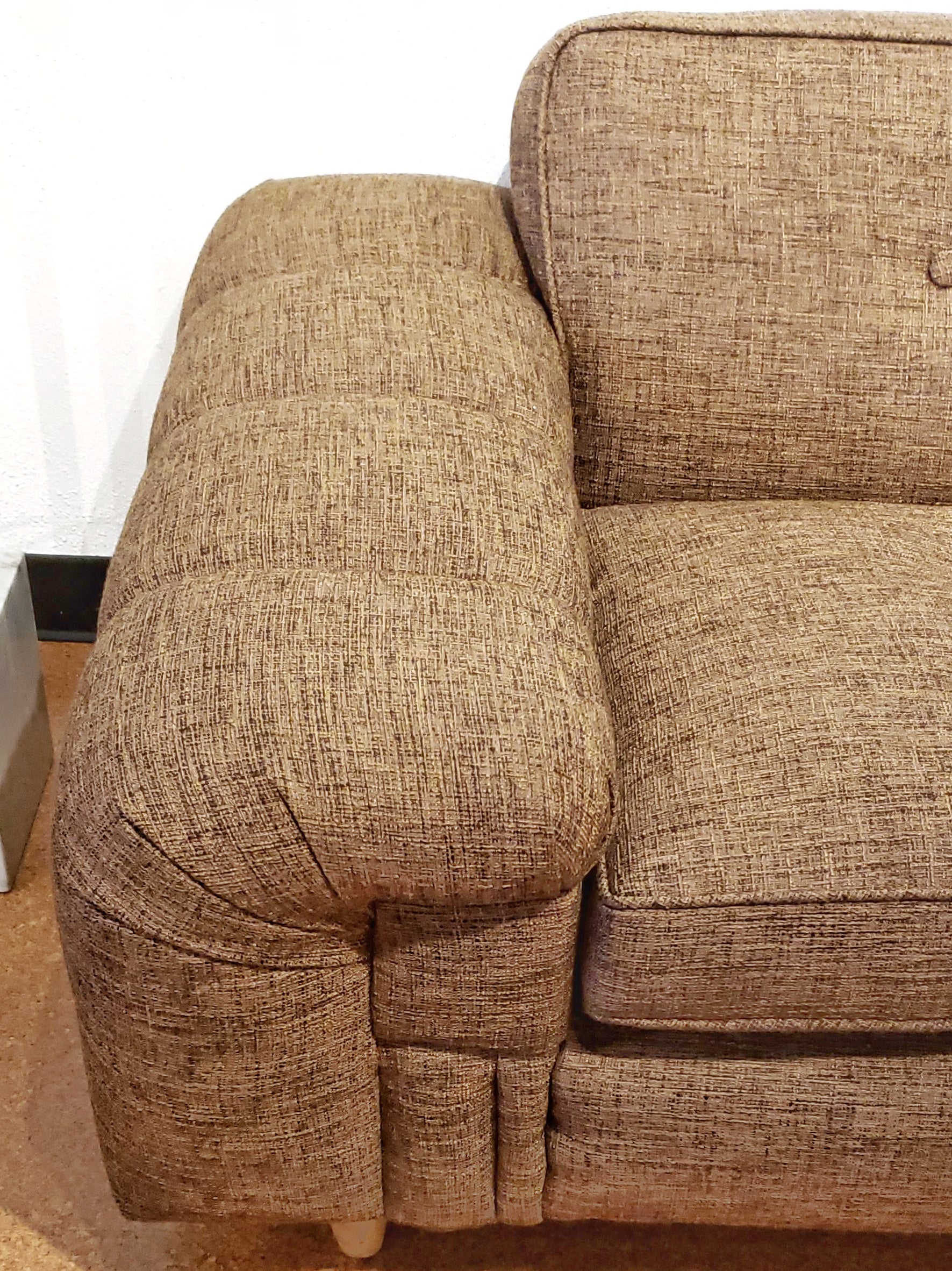 ’50s VINTAGE KARPEN SOFA (NEW UPHOLSTERY)