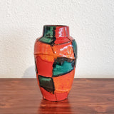 SCHEURICH KERAMIK ‘HARLEKIN’ VASE Nr. 549/21