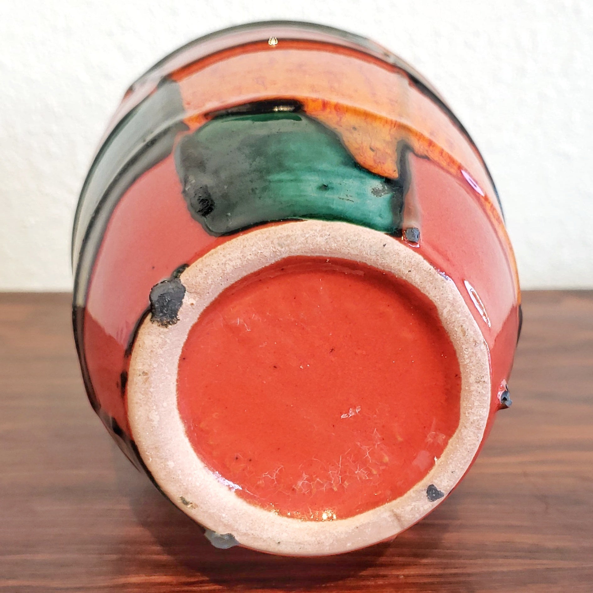 SCHEURICH KERAMIK ‘HARLEKIN’ VASE Nr. 549/21