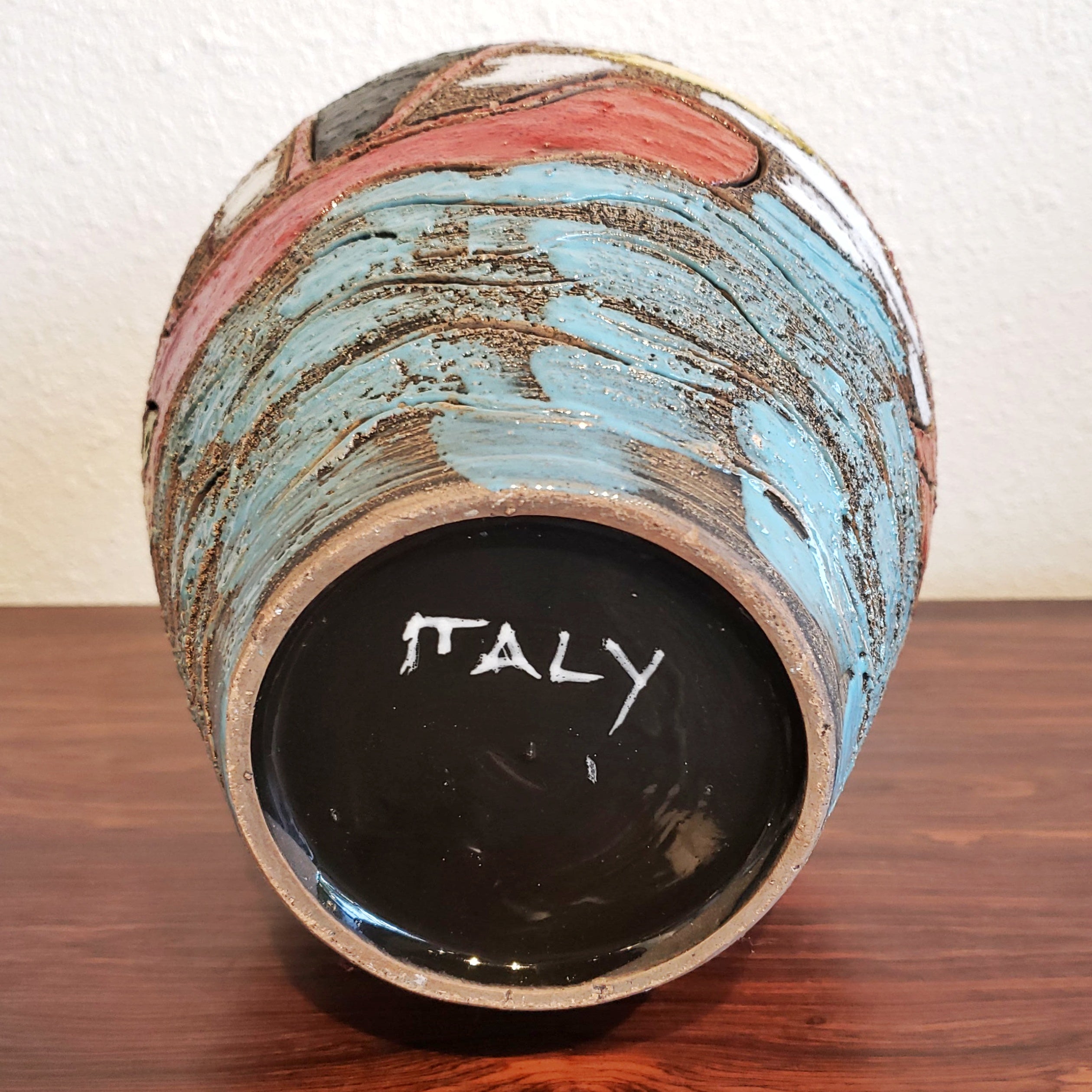 FRATELLI FANCIULLACCI JUG VASE WITH NAUTICAL MOTIF (36 cm)