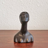 FEMALE BUCCHERO BUST BY CARLO ALBERTO ROSSI (c. 1940s)