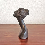 FEMALE BUCCHERO BUST BY CARLO ALBERTO ROSSI (c. 1940s)