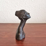 FEMALE BUCCHERO BUST BY CARLO ALBERTO ROSSI (c. 1940s)