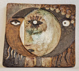 H.F. SCHÄFFENACKER ‘SUN AND MOON’ WALL PLATE
