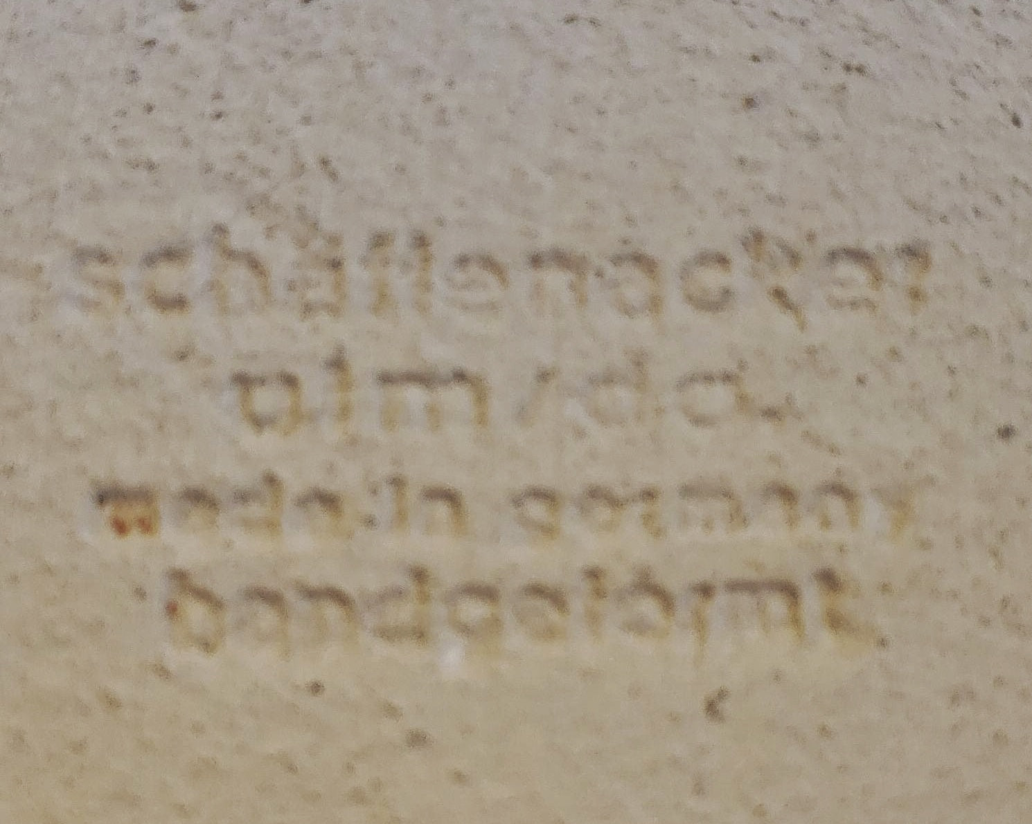 H.F. SCHÄFFENACKER ‘SUN AND MOON’ WALL PLATE