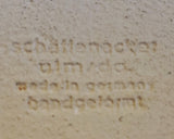 H.F. SCHÄFFENACKER ‘SUN AND MOON’ WALL PLATE