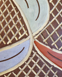 ’50s SIERSHAHN KERAMIK SGRAFFITO FLOOR VASE (36cm)
