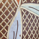 ’50s SIERSHAHN KERAMIK SGRAFFITO FLOOR VASE (36cm)