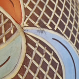 ’50s SIERSHAHN KERAMIK SGRAFFITO FLOOR VASE (36cm)