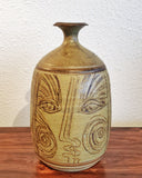 EARLY FRANK WILLETT STONEWARE WEED POT