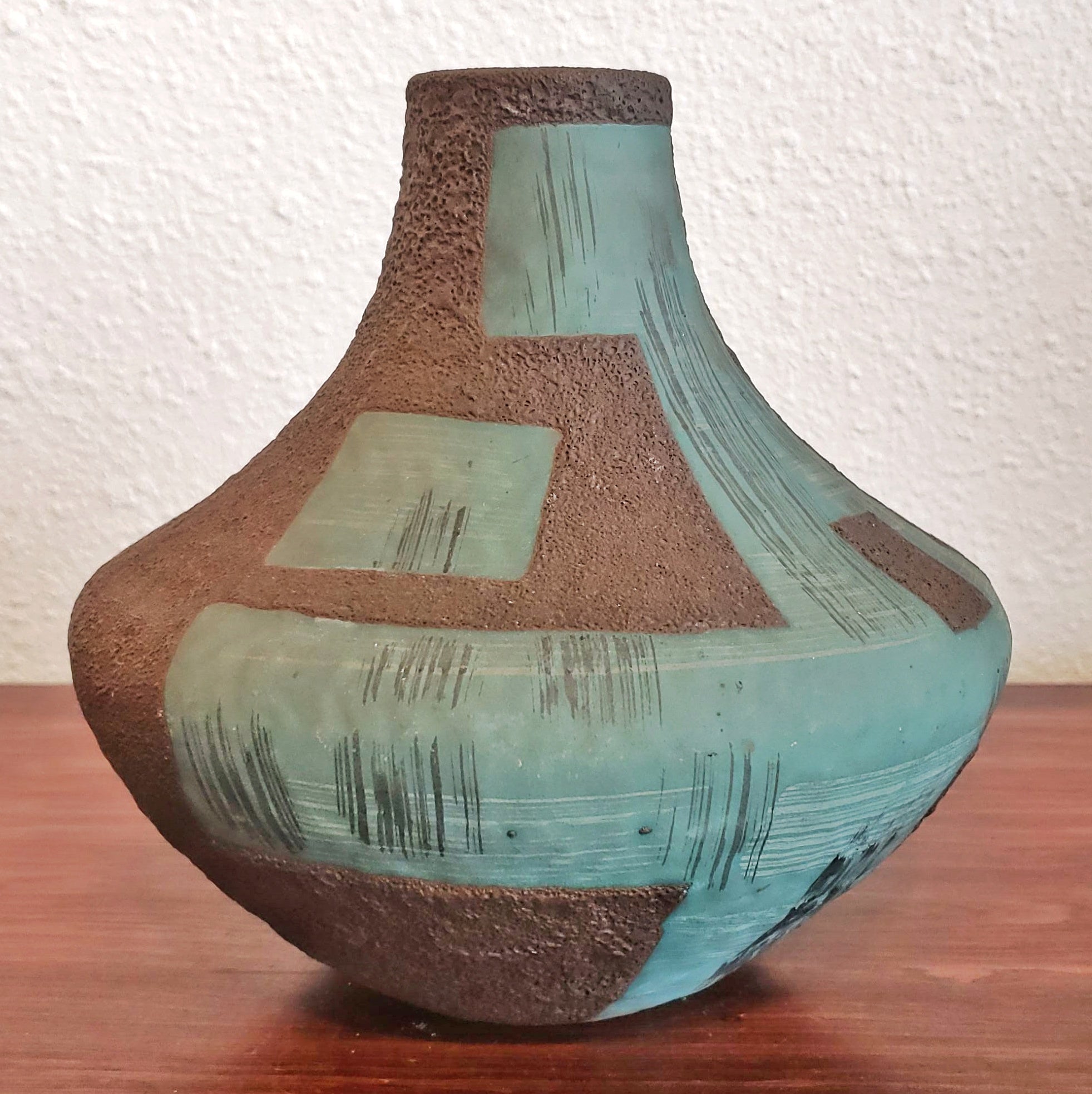 RARE CARSTENS TÖNNIESHOF ATELIER VASE Nr. 100 (19 cm)