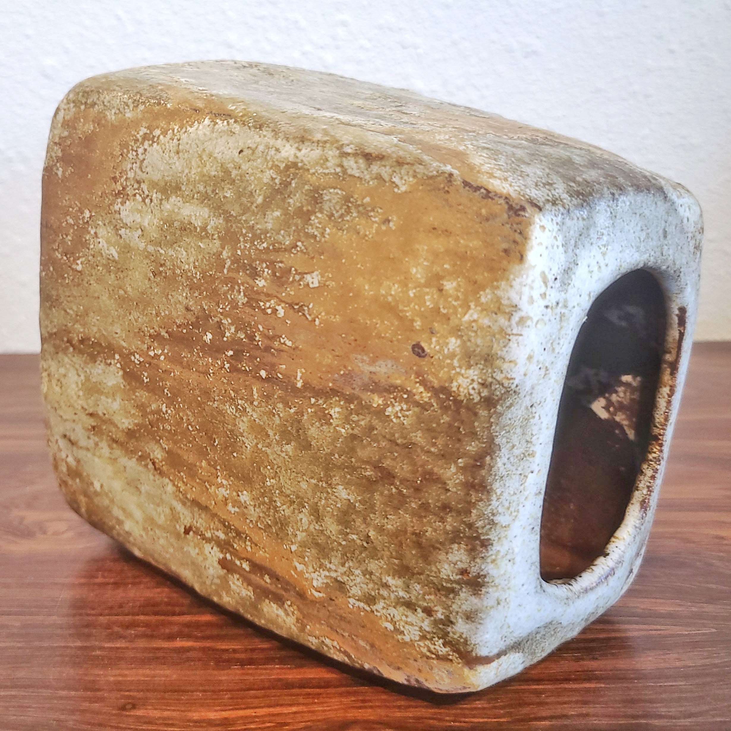 RUSCHA  KERAMIK ‘ALASKA’ DÉCOR DRIP GLAZE VASE Nr. 871/18