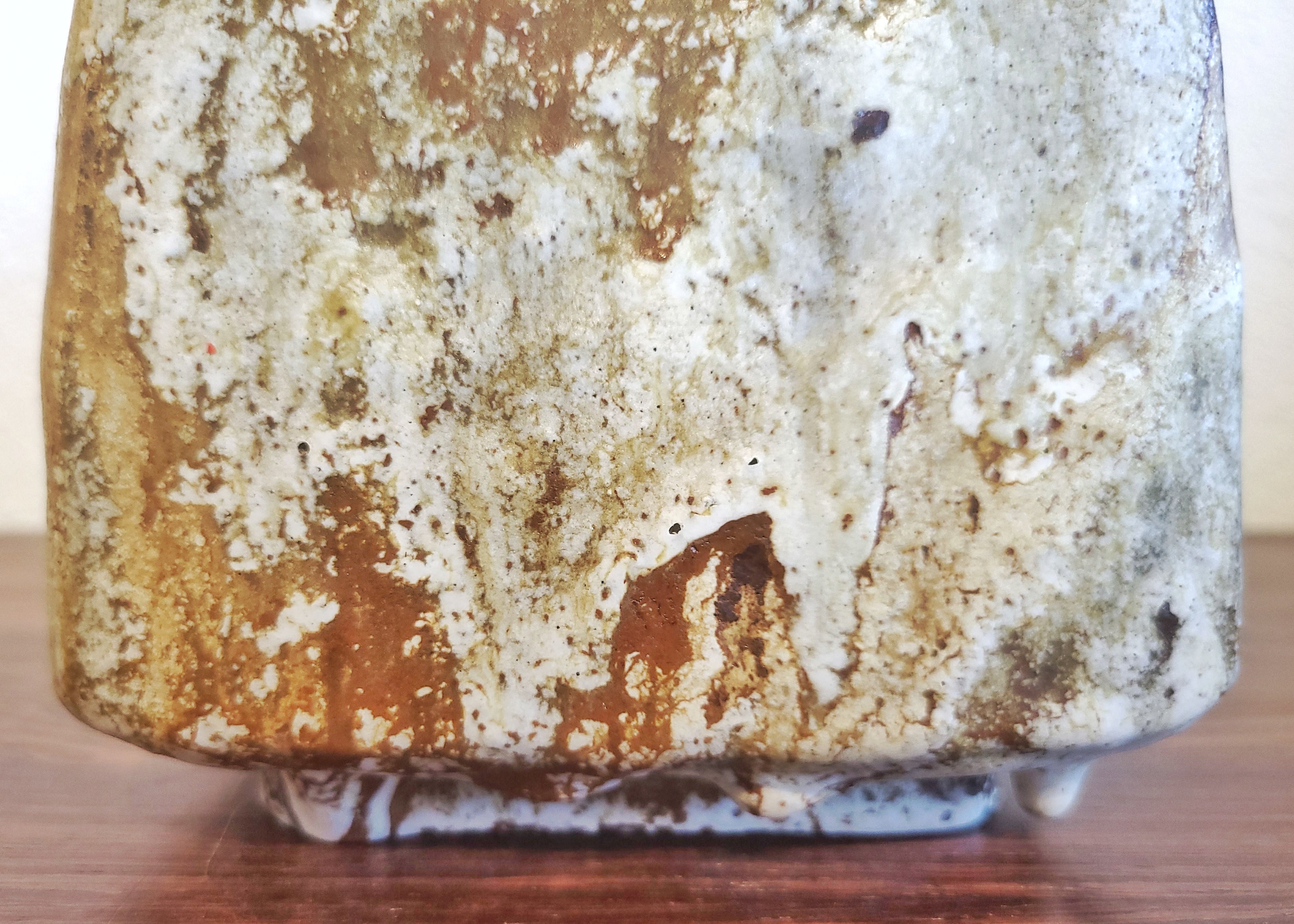 RUSCHA  KERAMIK ‘ALASKA’ DÉCOR DRIP GLAZE VASE Nr. 871/18