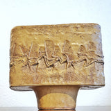 HANDMADE RECTANGULAR WABI-SABI STYLE IKEBANA VASE