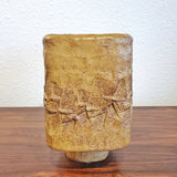 HANDMADE RECTANGULAR WABI-SABI STYLE IKEBANA VASE