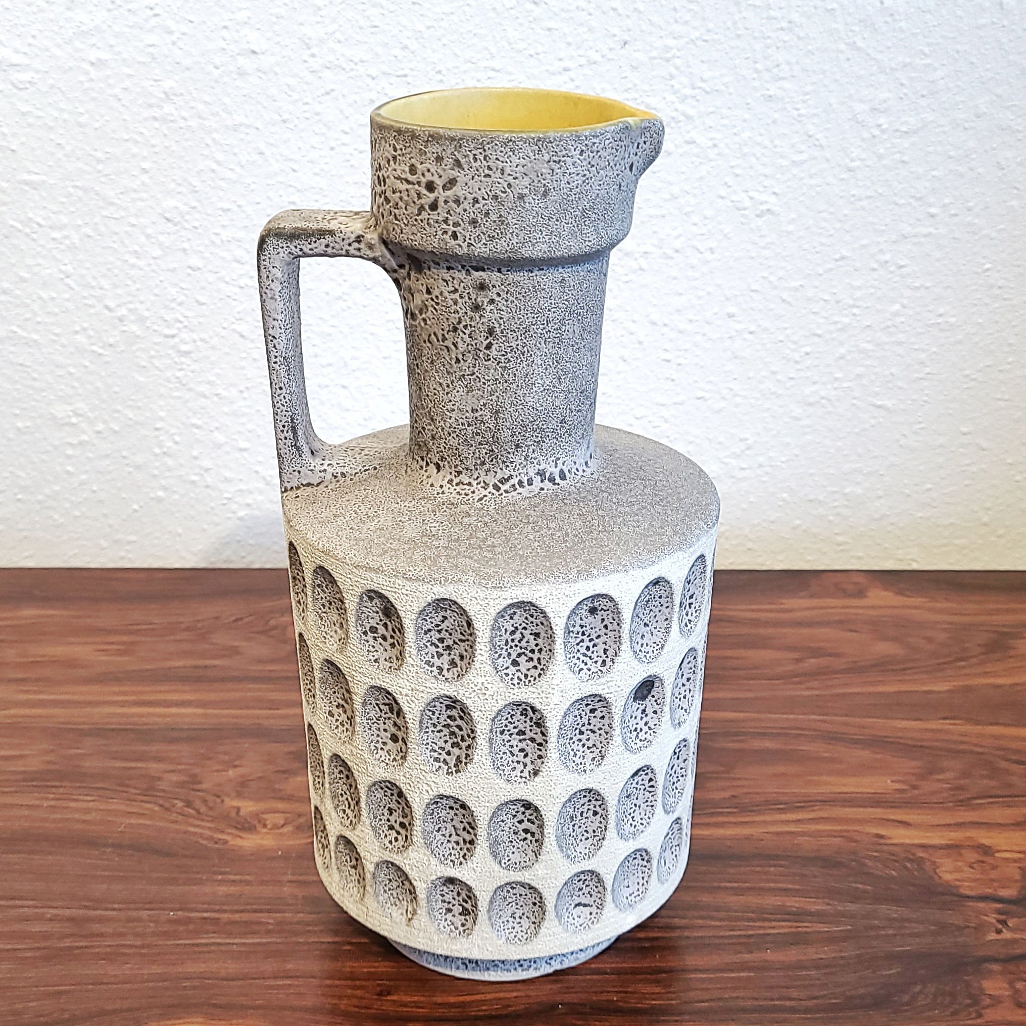 Ü-KERAMIK (ÜBELACKER) COINSPOT JUG VASE Nr. 1527/26