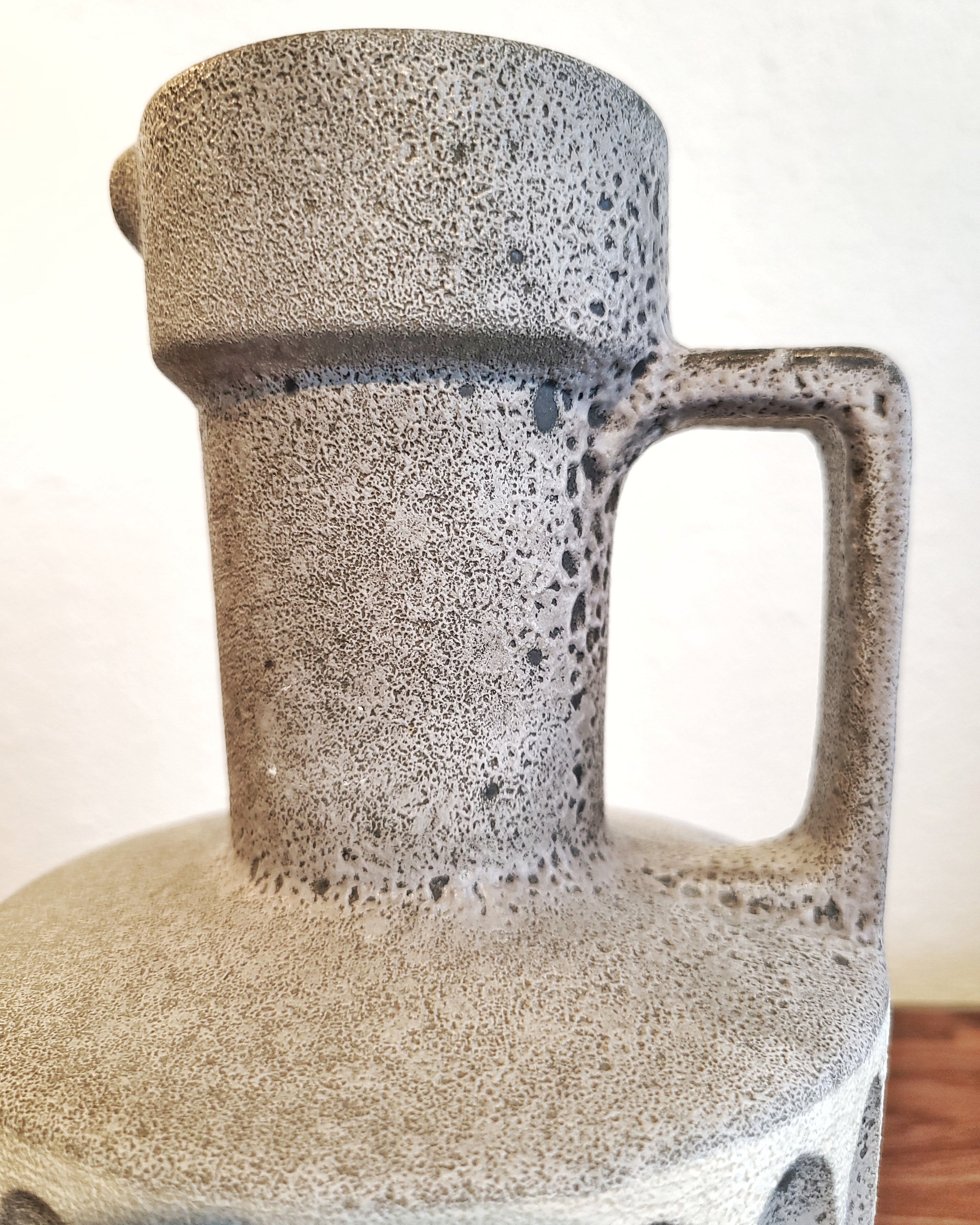 Ü-KERAMIK (ÜBELACKER) COINSPOT JUG VASE Nr. 1527/26