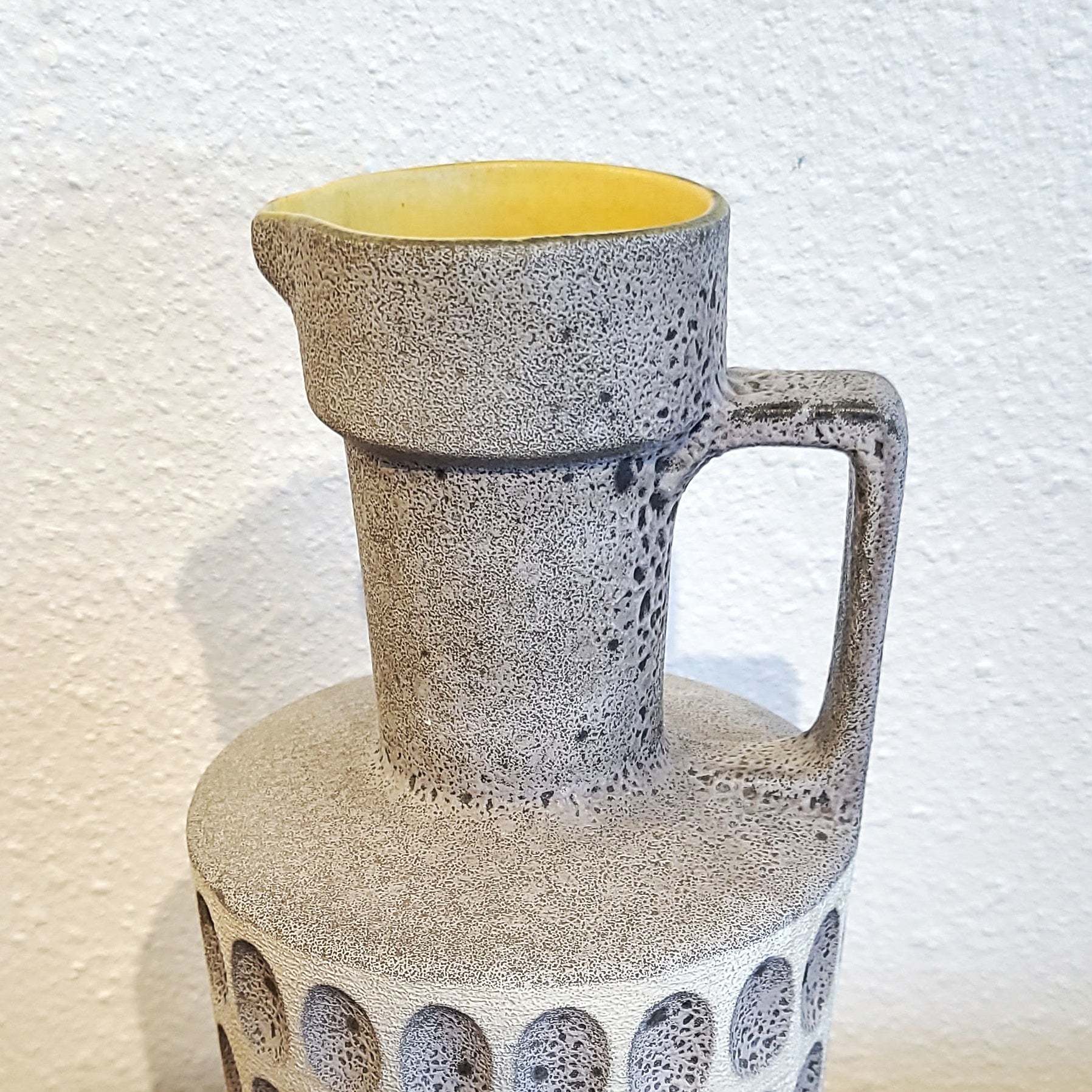Ü-KERAMIK (ÜBELACKER) COINSPOT JUG VASE Nr. 1527/26