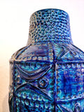 LARGE BAY KERAMIK RELIEF DÉCOR VASE Nr. 60/45