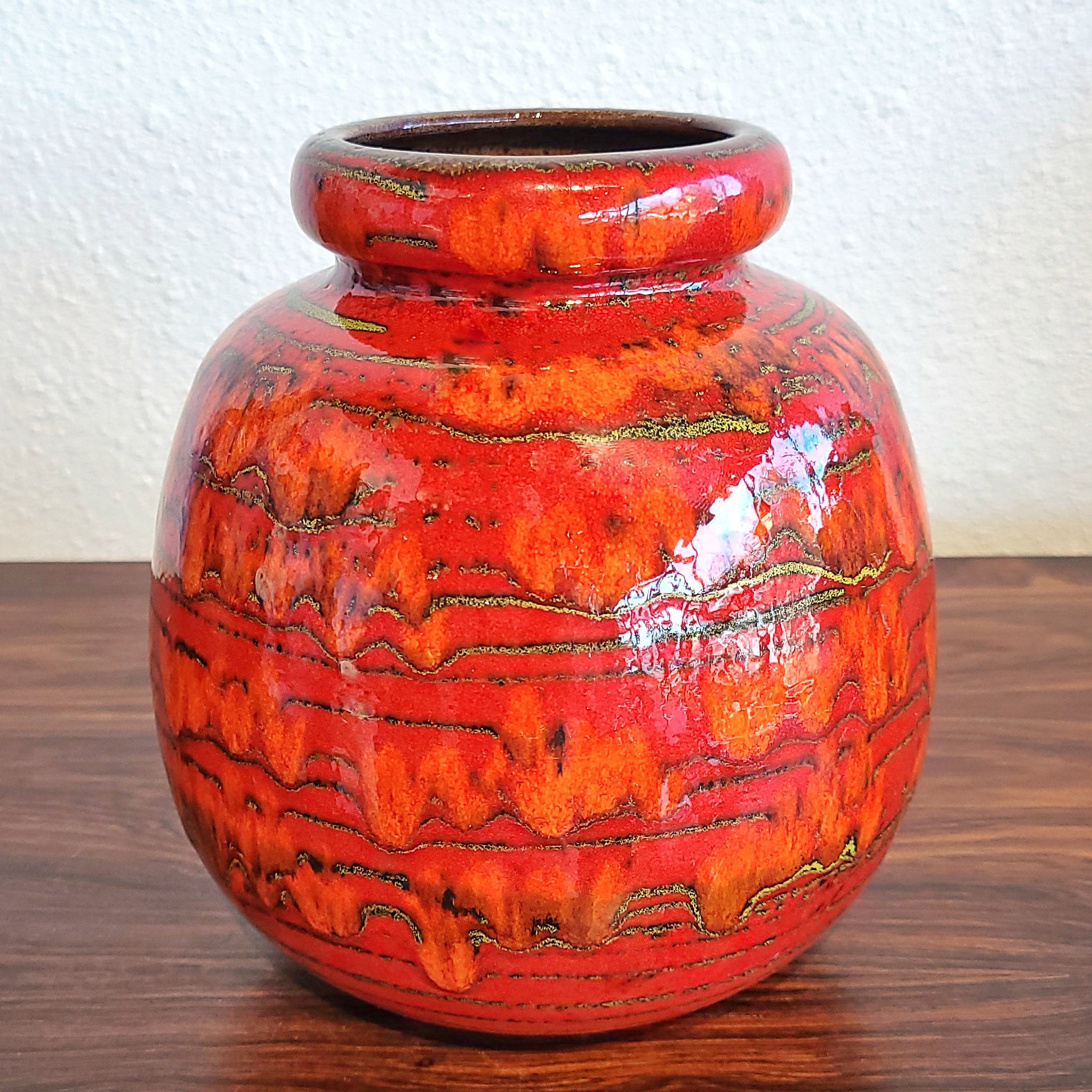 SCHEURICH KERAMIK ‘CERAMOS’ BALL VASE Nr. 284/19
