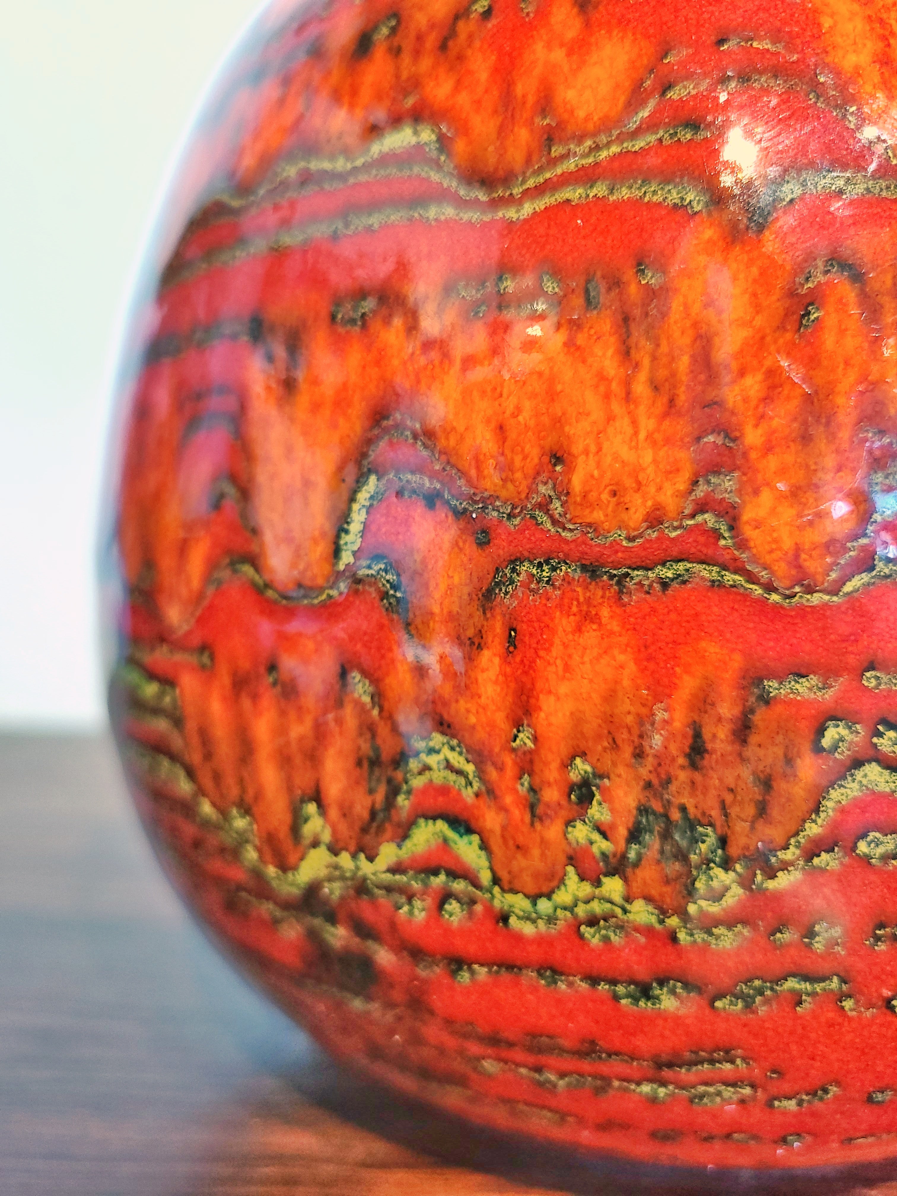 SCHEURICH KERAMIK ‘CERAMOS’ BALL VASE Nr. 284/19