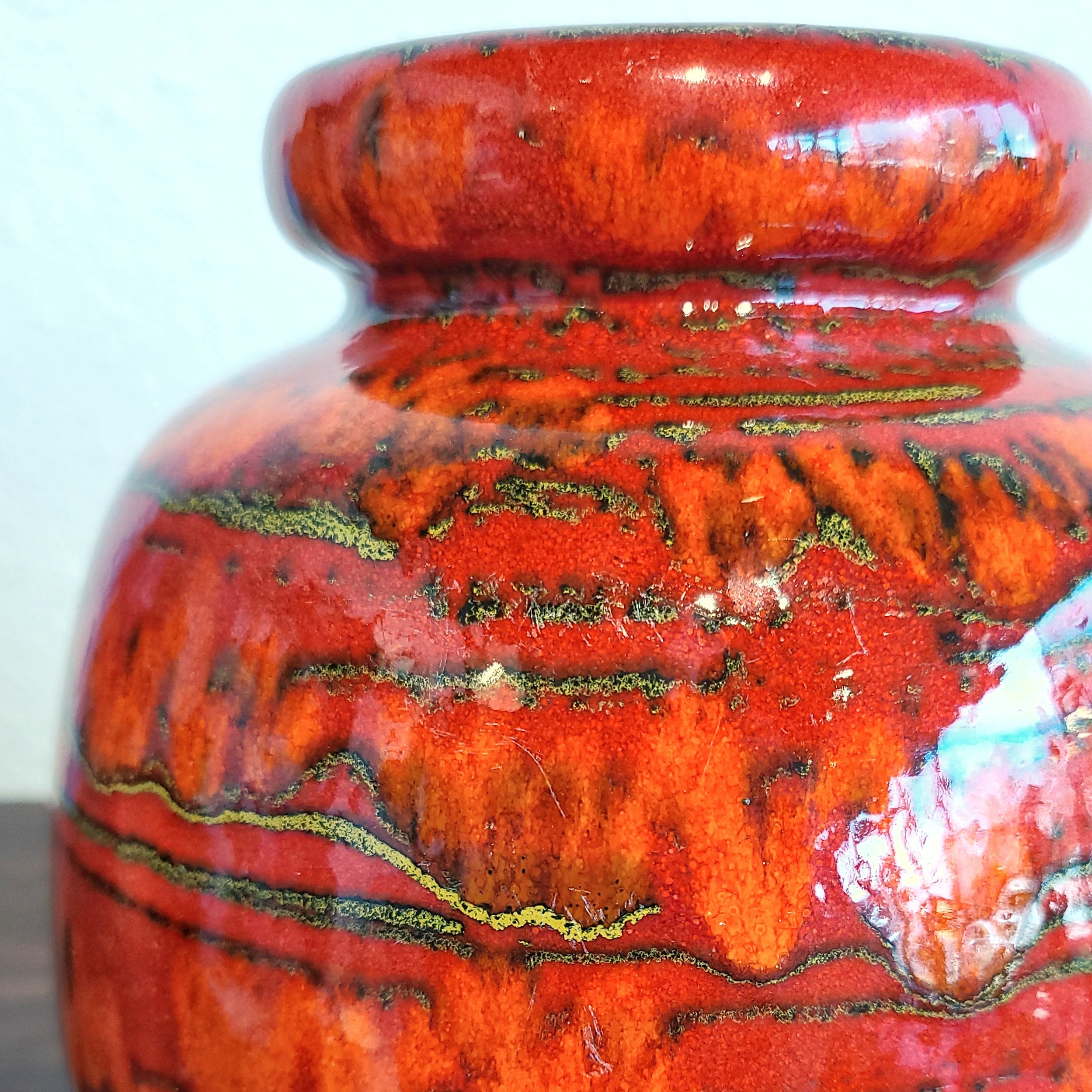 SCHEURICH KERAMIK ‘CERAMOS’ BALL VASE Nr. 284/19