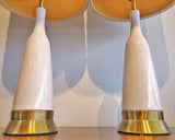 CRACKLE-GLAZE LAMPS BY PAUL LÁSZLÓ & MARIA KIPP FOR WILSHIRE HOUSE