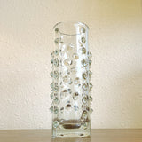 HOBNAIL CYLINDER VASE Nr. 20218 BY PAVEL PANEK FOR HERMANOVA HUT 1971