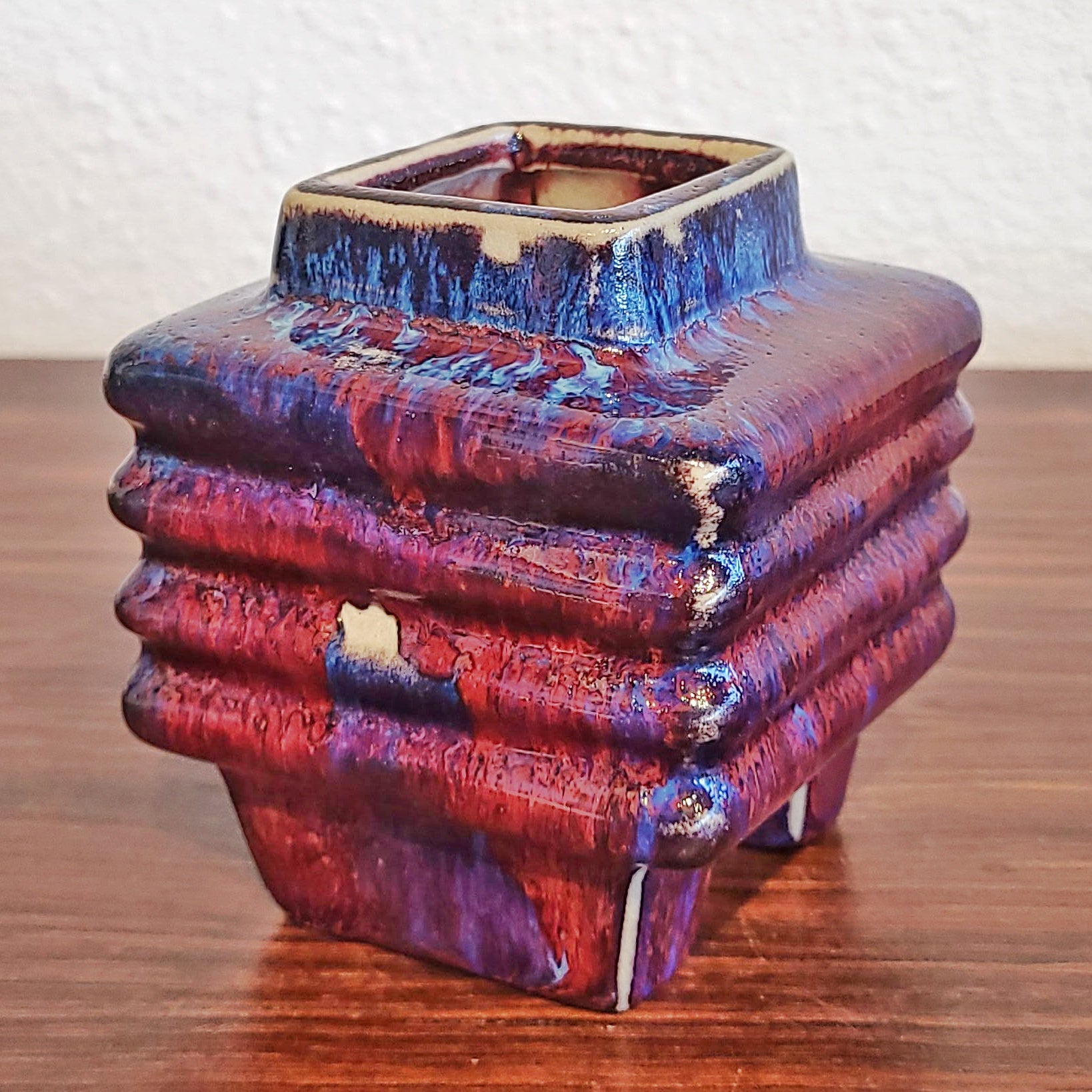 RARE JAAP RAVELLI ‘CUBE SERIES‘ VASE