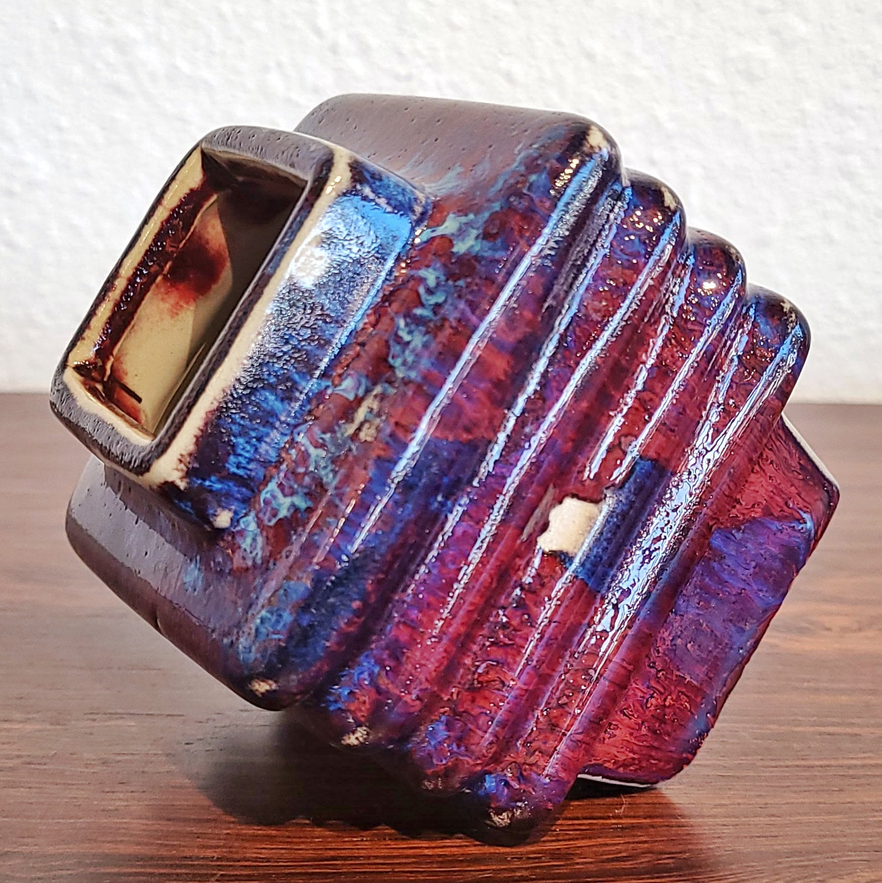 RARE JAAP RAVELLI ‘CUBE SERIES‘ VASE