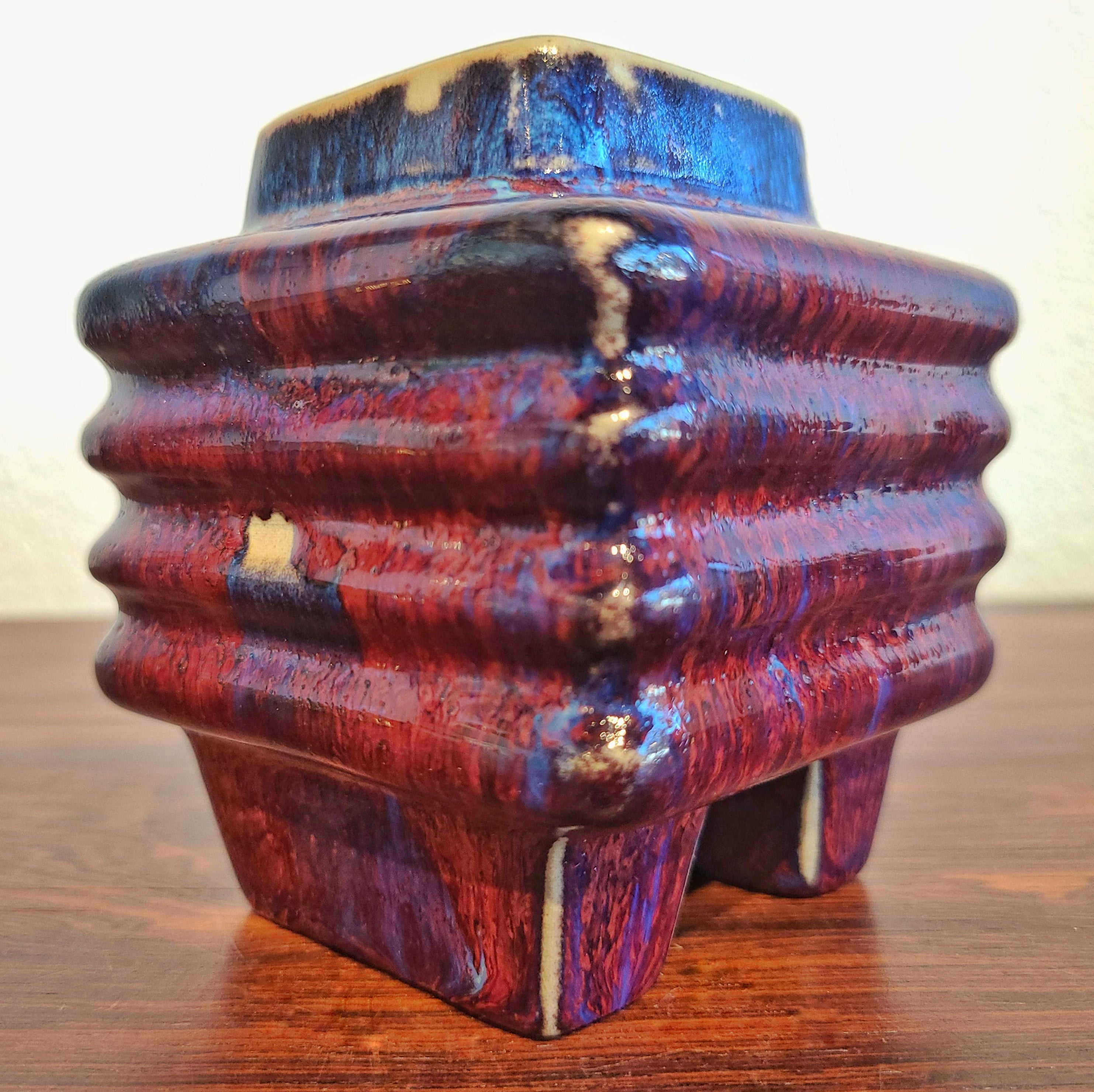 RARE JAAP RAVELLI ‘CUBE SERIES‘ VASE