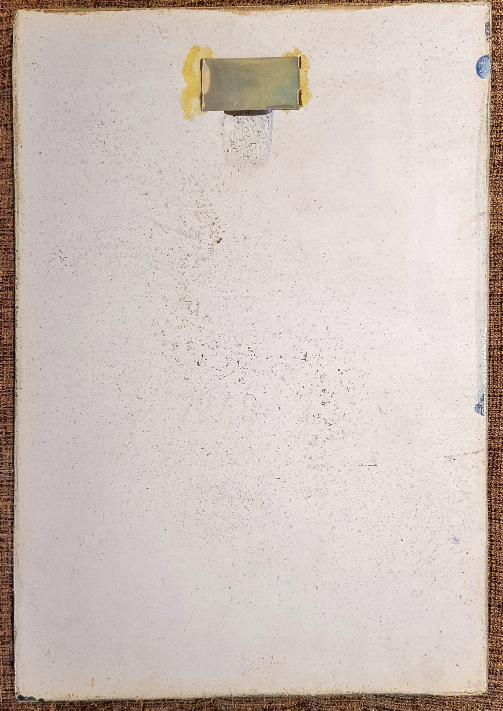 WERNER MESCHEDE ‘AMARYILLIS’ BOTANICAL WALL TILE Nr. 7248 FOR MAJOLIKA KARLSRUHE