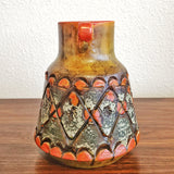 UNUSUAL ALVINO BAGNI ‘AUTUMN SUNSET’ VASE (ITALY)