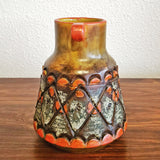 UNUSUAL ALVINO BAGNI ‘AUTUMN SUNSET’ VASE (ITALY)