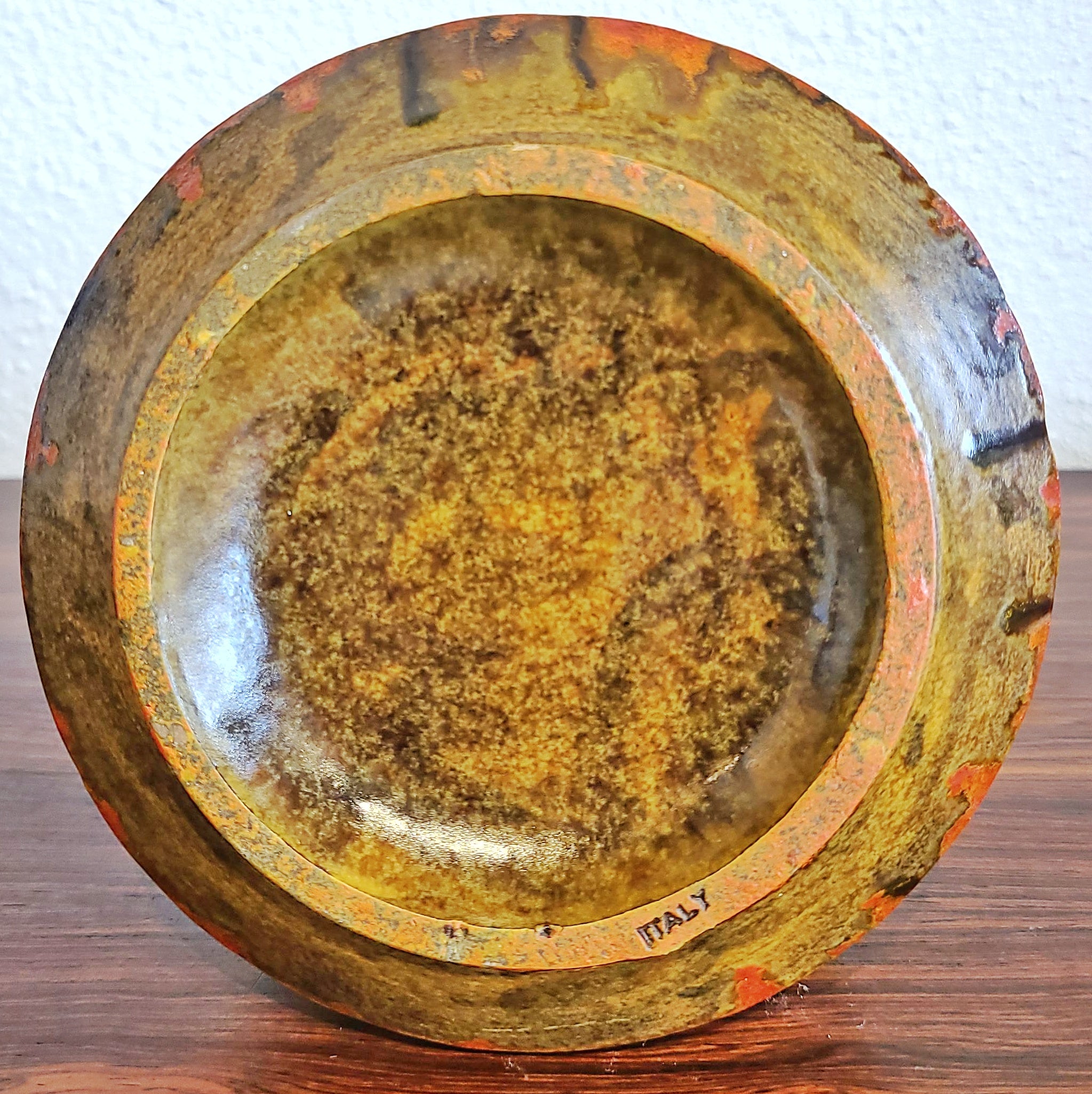 UNUSUAL ALVINO BAGNI ‘AUTUMN SUNSET’ VASE (ITALY)