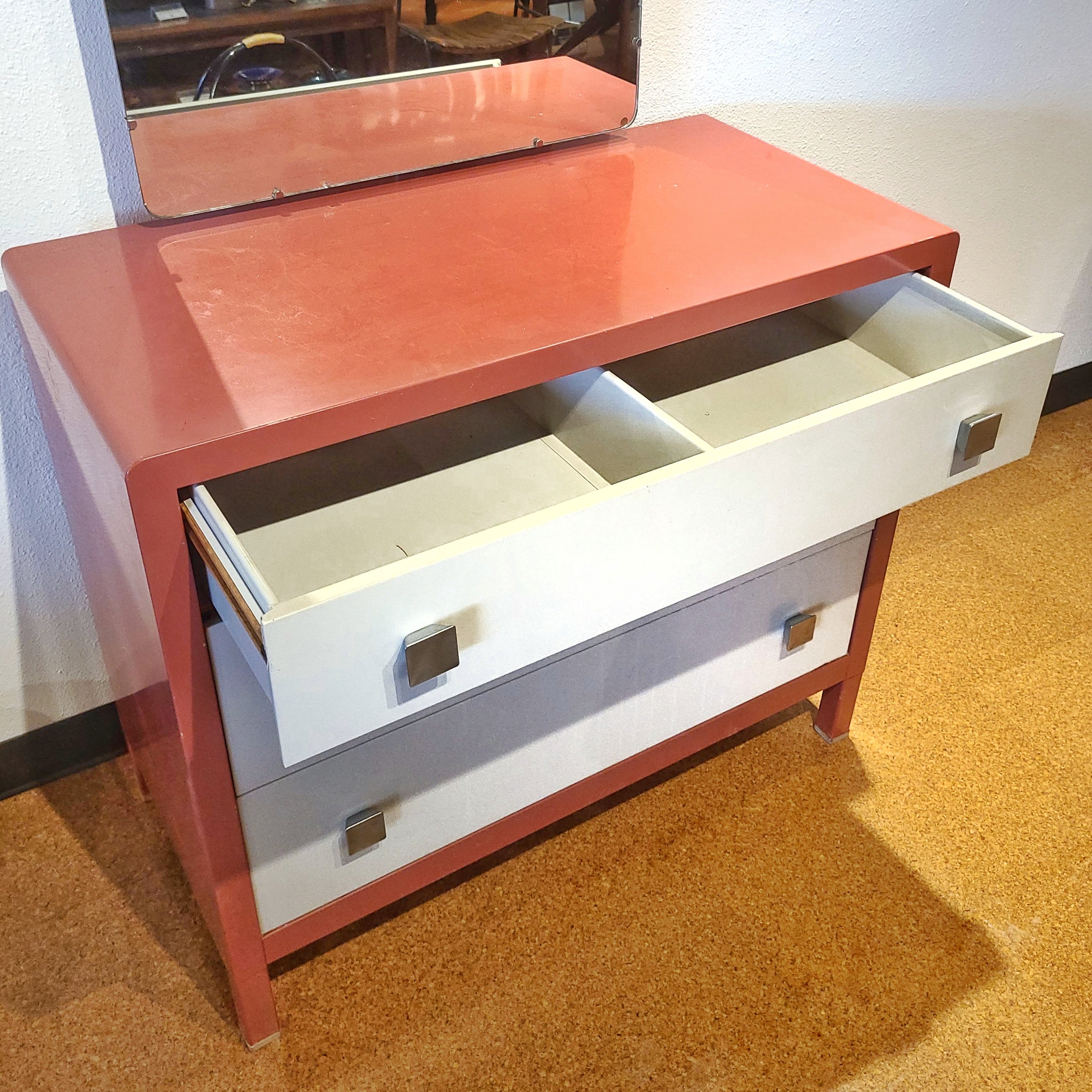 NORMAN BEL GEDDES DRESSER FOR SIMMONS