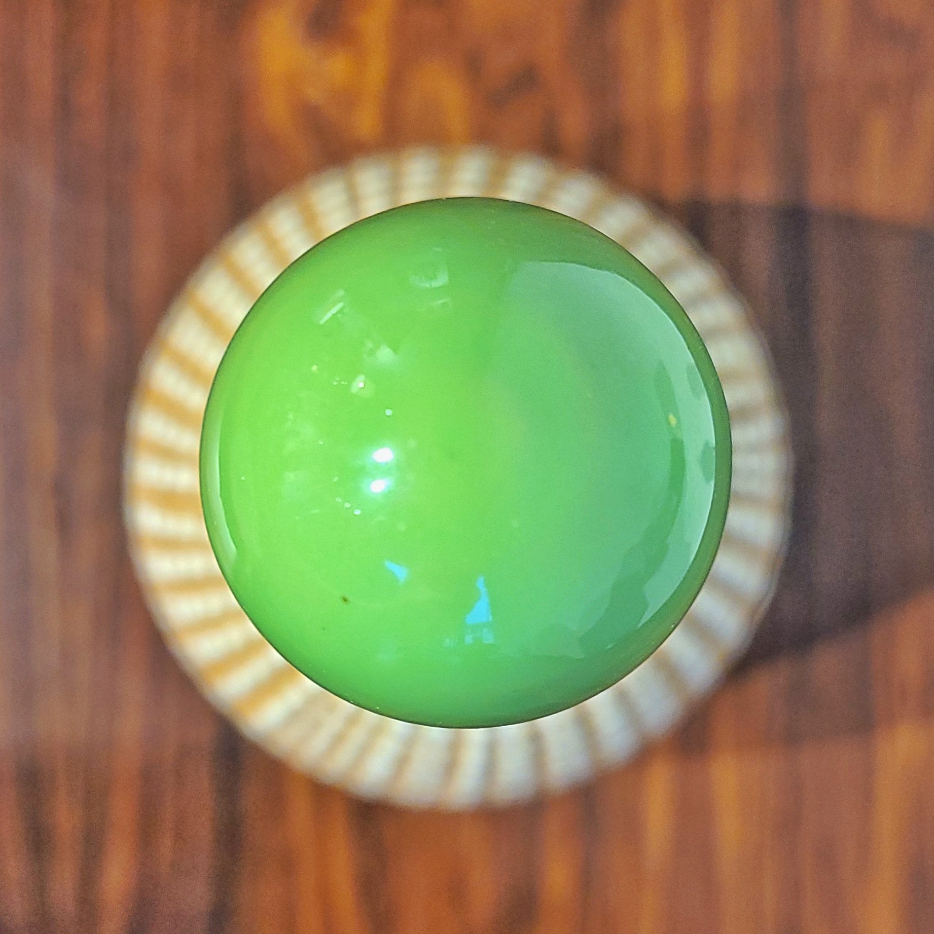 GREEN FRATELLI FANCIULLACCI DECANTER WITH STOPPER
