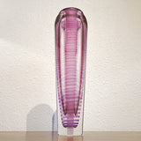 KIT KARBLER & MICHAEL DAVID CRYSTAL VASE FOR BLAKE STREET GLASS