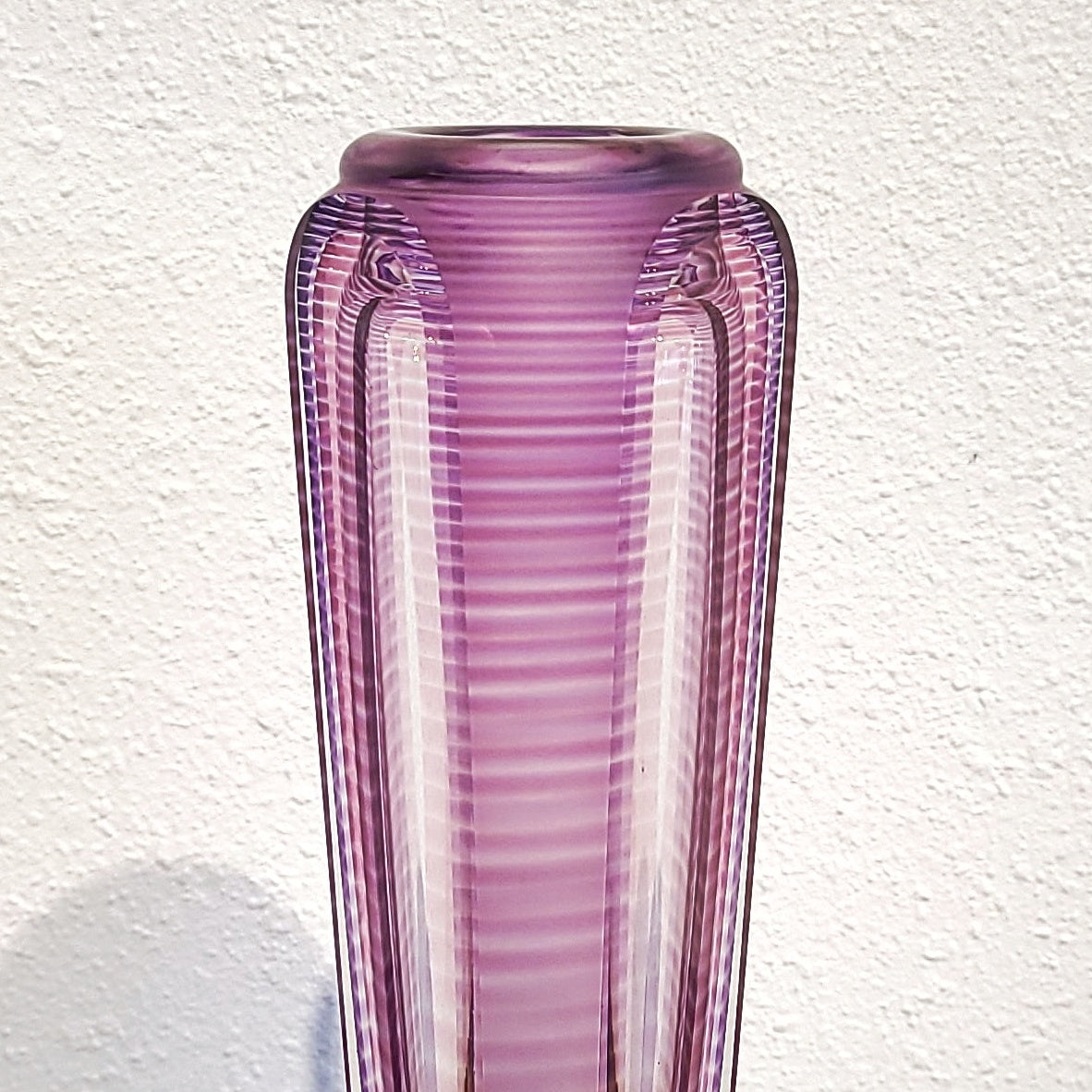 KIT KARBLER & MICHAEL DAVID CRYSTAL VASE FOR BLAKE STREET GLASS