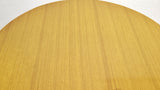 ITALIAN TRESTLE DINING TABLE OF TUBULAR STEEL AND LAMINATE ON PLYWOOD