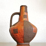 CARSTENS ‘ATELIER’ HANDLE VASE Nr. 201 (RARE DÉCOR)