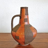 CARSTENS ‘ATELIER’ HANDLE VASE Nr. 201 (RARE DÉCOR)