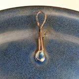 ENAMEL ON COPPER WALL PLATE BY UBALDO CINCIARINI FOR STUDIO CELLINI RAME d'ARTE PESARO
