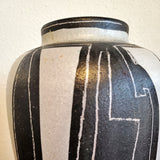 LARGE STUDIO POTTERY VASE BY SWISS-ITALIAN CERAMICIST MARIO MASCARIN