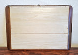 ANTIQUE BRAZILIAN BUTTERFLY WING TRAY (1920s)