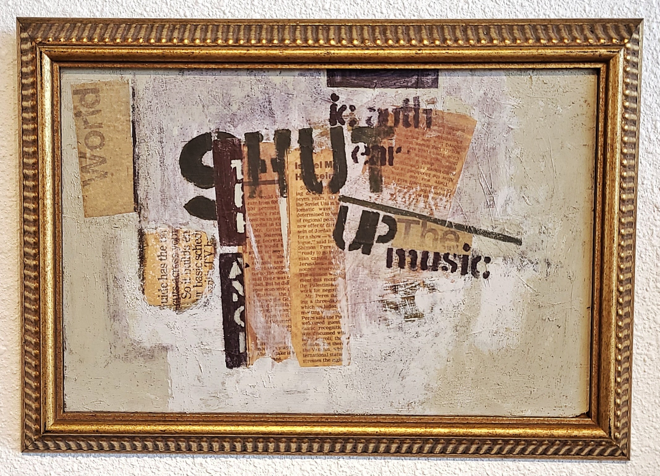 ‘SHUT UP THE MUSIC’ BY RAY SMITH (1980s)